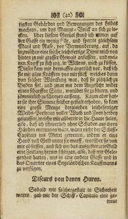 Discurs von denen Huren