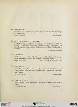 [Möbel] (Nr. 110-212)