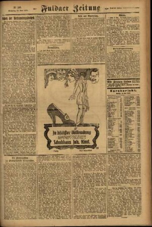 Zweite Ausgabe vom Sonntag, den 13. Mai 1923.