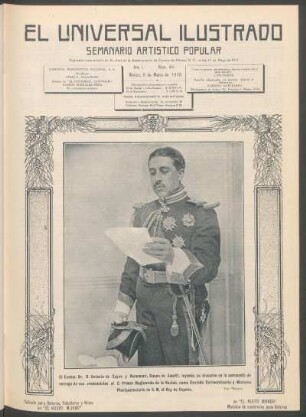 El Excmo. Sr. D. Antonio de Zayas y Beaumont, Duque de Amalfi [...] - [Fotografía]