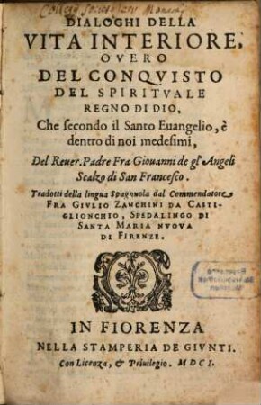 Dialoghi della vita interiore