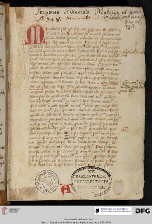 Sermones magistrales de diversis