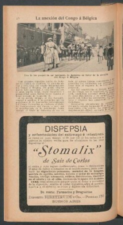 La anexión del Congo á Bélgica