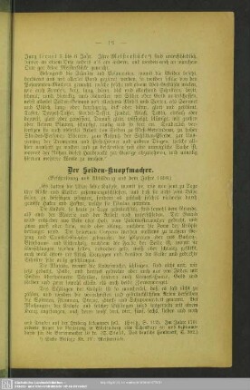 Der Seiden-Knopfmacher