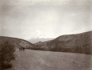 Chimborazo aus Südost, vom Riobambaweg aus