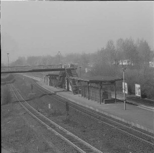 Dresden, Fußgängerbrücke, Industriegelände