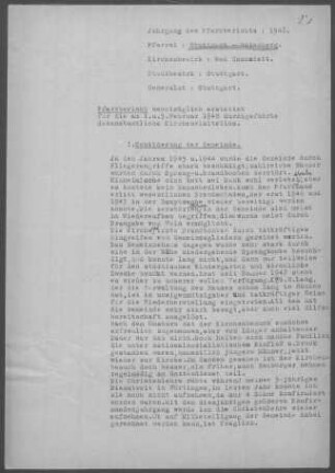 Rotenberg: Pfarrbericht 1948