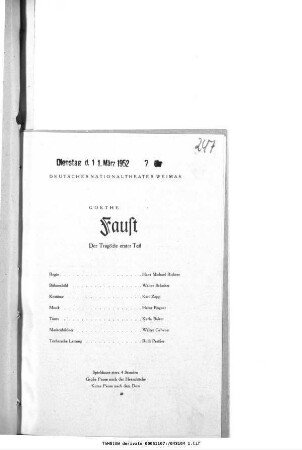 Faust Der Tragödie erster Teil