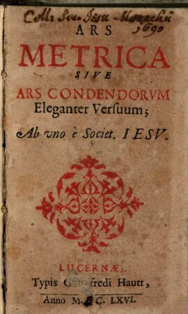 Ars metrica