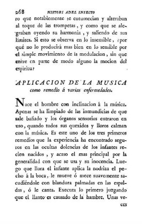APLICACION DE LA MUSICA como remedio á varias enfermedades.