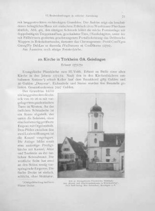 20. Kirche in Türkheim OA. Geislingen