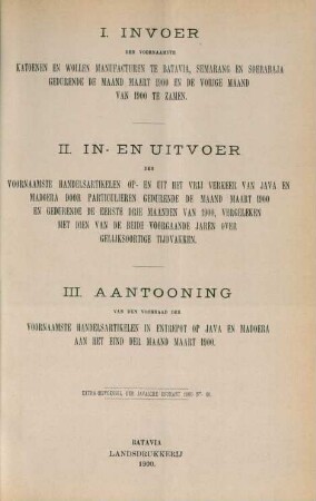 Maart 1900