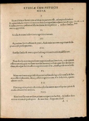 Ethicae Cum Physicis Mixtae.