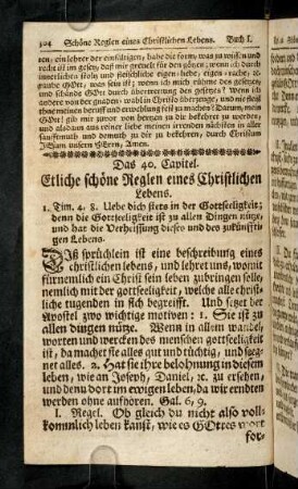 304-317, Das 40. Capitel