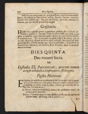 132-167, Dies Quinta.