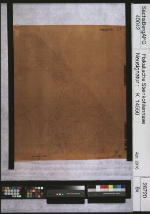 Deutschland, Gewerkschaft, Oelsnitz/Erzgebirge, Baue auf dem Hauptflöz