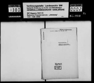 Loeb, Amalie Sara geb. Koch, Witwe in Mannheim Bewerber: Stadt Mannheim Lagerbuch-Nr. 3904 Mannheim