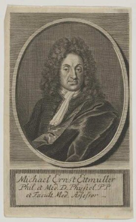 Bildnis des Michael Ernst Ettmüller