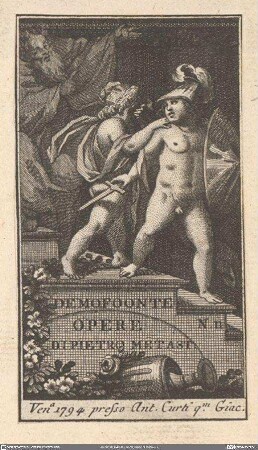 Opere Di Pietro Metast[asio]. Demofoonte. No. 11
