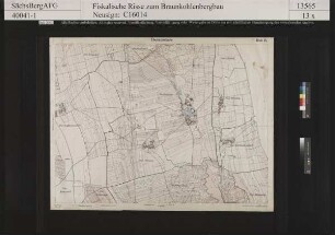 Leipziger Braunkohlengebiet mit dem staatlichen Erwerb zum Abbau der Kohle; Fluren Breunsdorf, Heuersdorf, Bergisdorf, Lobstädt, Deutzen, Görnitz, Großhermsdorf, Hartmannsdorf, Röthigen, Ramsdorf, Breitingen, Regis und Blumroda