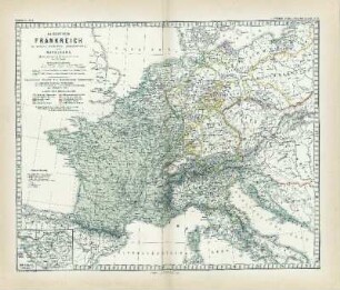 Kaiserthum Frankreich in seiner weitesten Ausdehnung unter Napoleon I.
