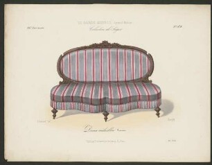 "Divan médaillon Fantaisie", aus: Le Garde-meuble