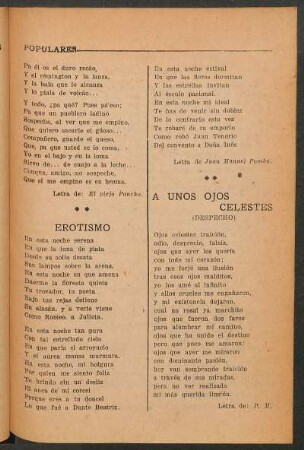 A unos ojos celestes : (Despecho)