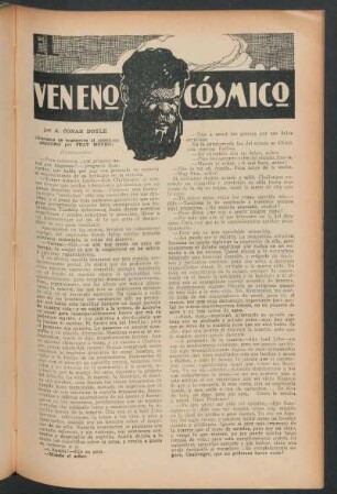 El veneno cósmico : (Derechos de traducción al castellano adquiridos por Fray Mocho) - (Continuación)