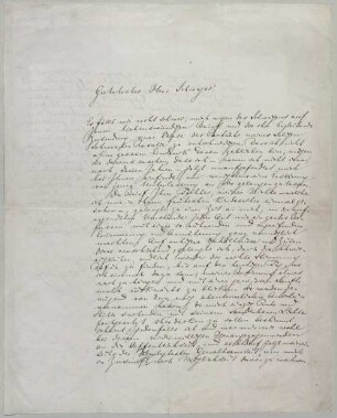 Richard Wagner (1813-1883) Autographen: Brief von Richard Wagner an Oswald Marbach - BSB Autogr.Cim. Wagner, Richard.35