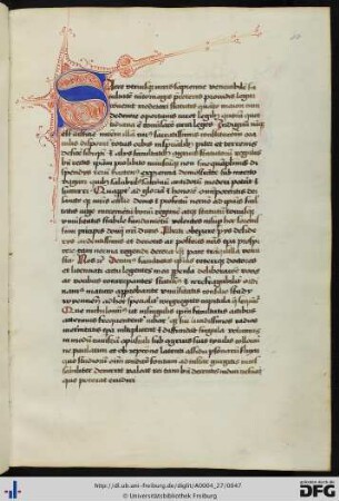 [fol. 22] Sacre utriusque iuris sapiencie venerabile facultatis