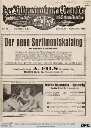 Nr. 50 (9. Dezember 1924)