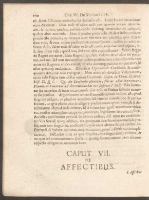 Caput VII. De Affectibus.