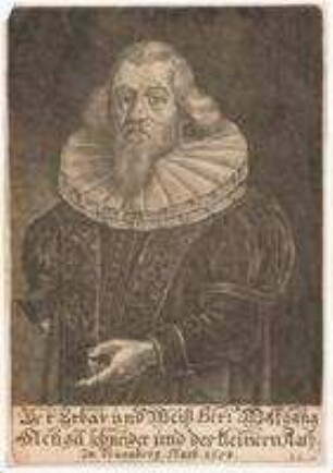 Wolfgang Stengel (d.Ä.), Schneider und des Kleinern Rats; gest. 1658