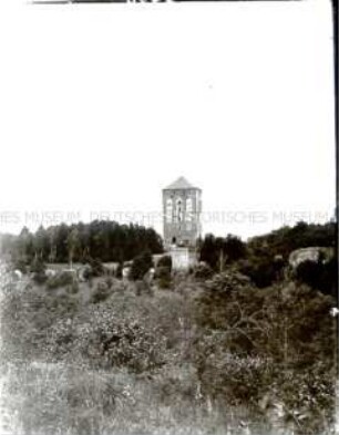 Ansicht des Turms der Ordensburg