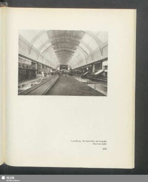 Ausstellung: Buchgewerbe und Graphik. Maschinenhalle
