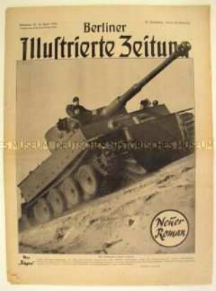 Wochenzeitschrift "Berliner Illustrierte Zeitung" u.a. zum Stand des Seekrieges