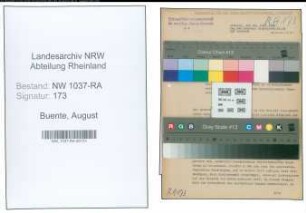 Entnazifizierung August Buente , geb. 26.05.1885 (Lehrer)
