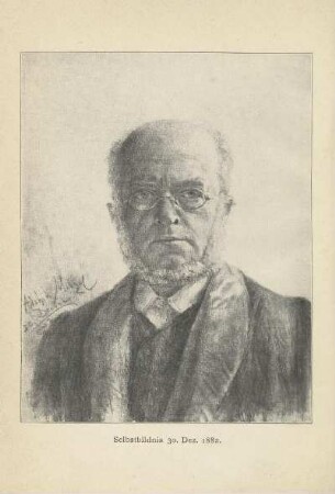 Selbstbildnis 30. Dez. 1882