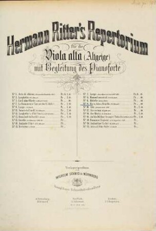 Recitativ und Arie : (aus Rinaldo)