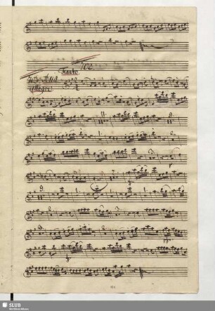 703. Aria: Allor che di marito / Naumann, J.G.