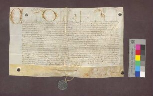 Papst Clemens VIII. setzt Heinrich von Ostein zum Domherrn zu Basel ein.