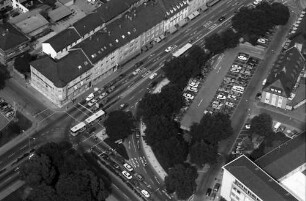 Freiburg: Ecke, Friedrichstraße, Rotteckring