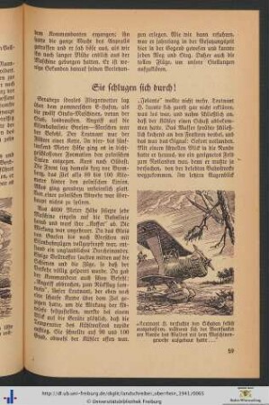 Sie schlugen sich durch!