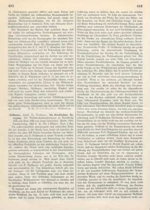 411-413 [Rezension] Die Stockholmer Weltkirchenkonferenz
