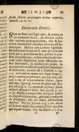 97-108, Declaratio Erroris
