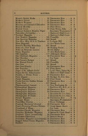The London catalogue of periodicals, newspapers and transactions of various societies with a list of metropolitan printing societies and clubs. 1865