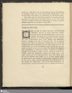 Vokalmusik