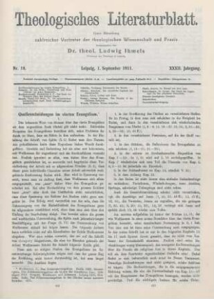 409-415 Quellenscheidungen im vierten Evangelium