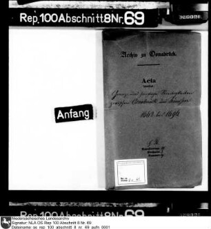 Grenz- und sonstige Streitigkeiten zwischen Osnabrück und Preußen
