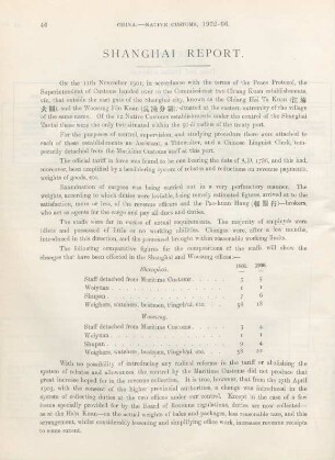 Shanghai report